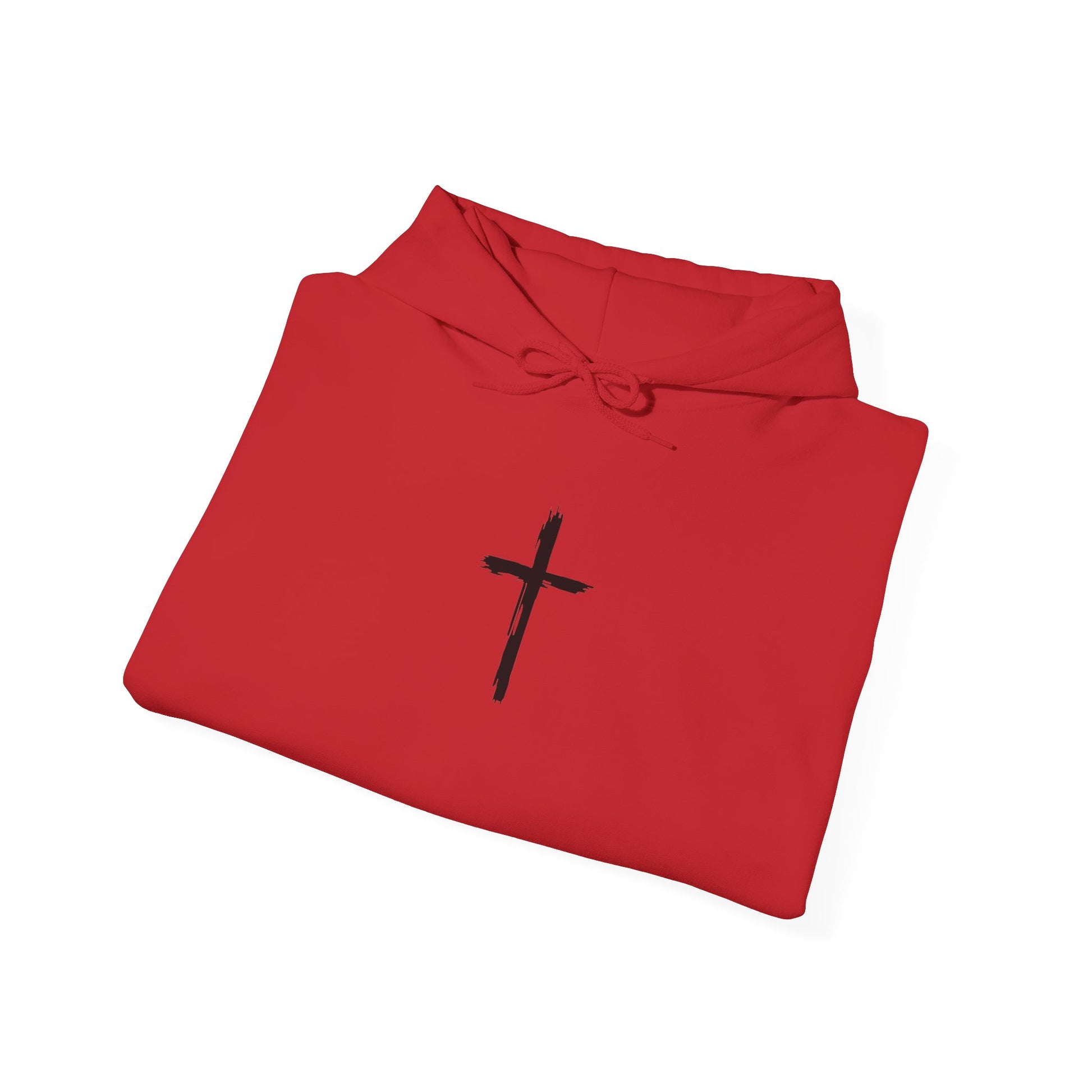 Faith-Inspired Hooded Sweatshirt | Christian Apparel, Cozy Hoodie, Religious Wear, Everyday Comfort