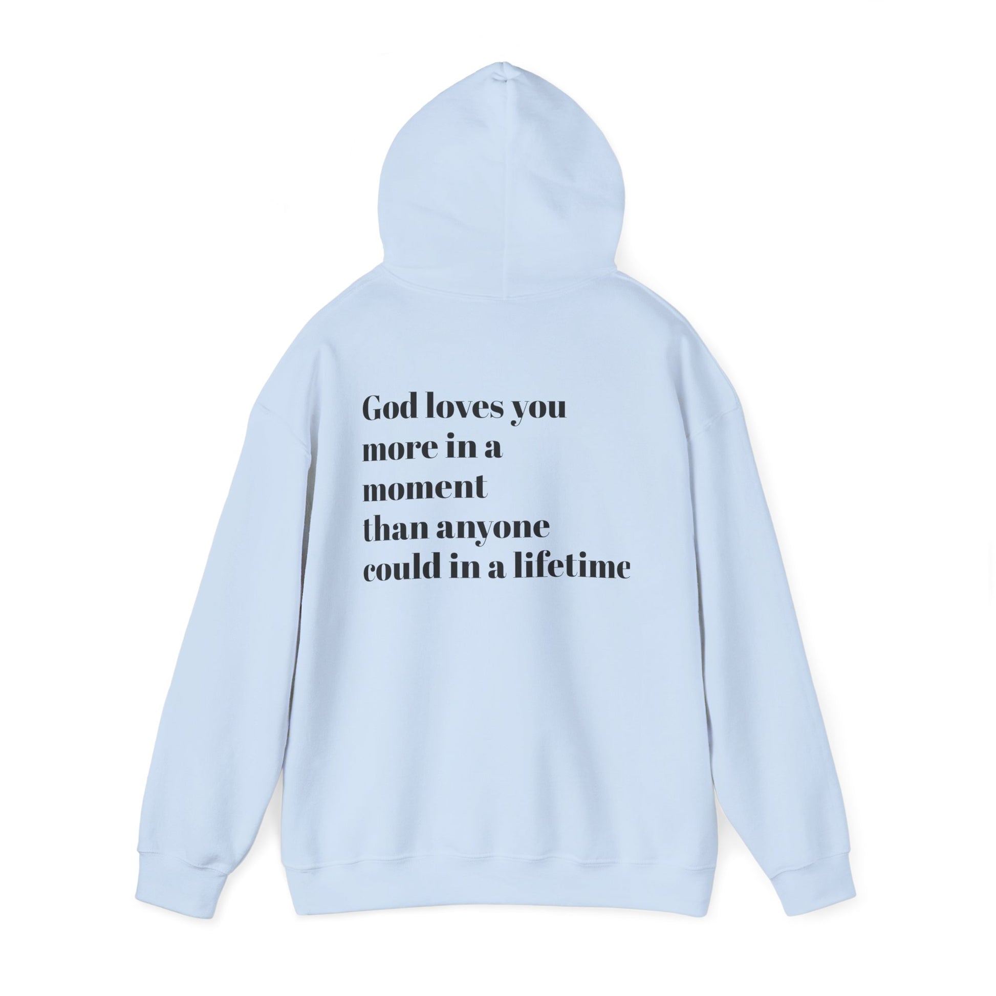Faith-Inspired Hooded Sweatshirt | Christian Apparel, Cozy Hoodie, Religious Wear, Everyday Comfort