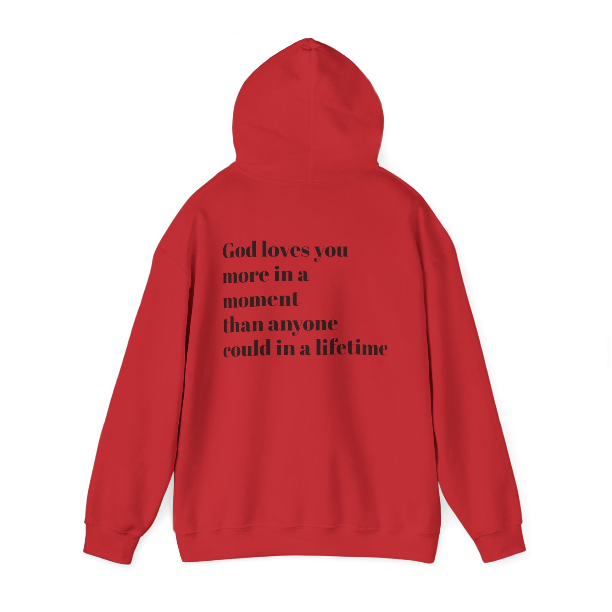 Faith-Inspired Hooded Sweatshirt | Christian Apparel, Cozy Hoodie, Religious Wear, Everyday Comfort