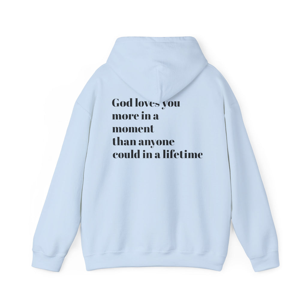 Faith-Inspired Hooded Sweatshirt | Christian Apparel, Cozy Hoodie, Religious Wear, Everyday Comfort