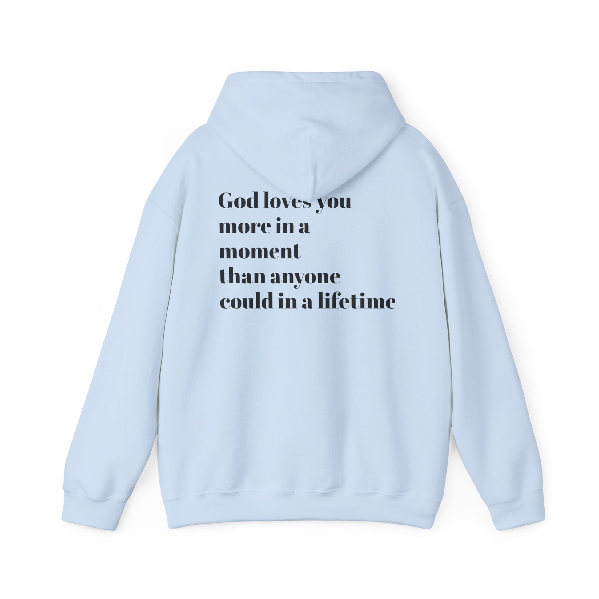 Faith-Inspired Hooded Sweatshirt | Christian Apparel, Cozy Hoodie, Religious Wear, Everyday Comfort