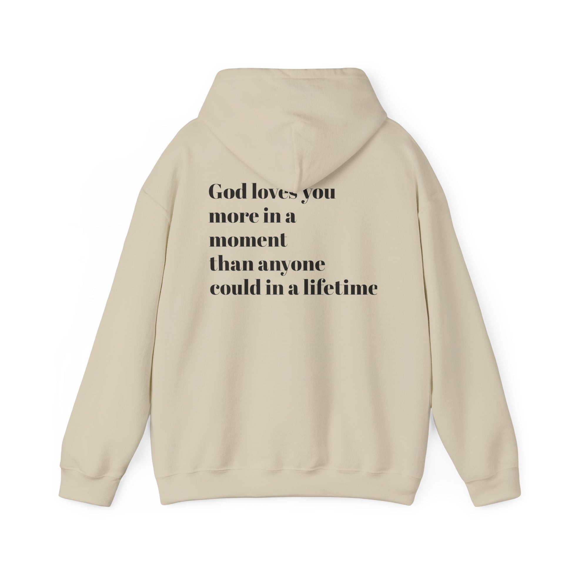 Faith-Inspired Hooded Sweatshirt | Christian Apparel, Cozy Hoodie, Religious Wear, Everyday Comfort