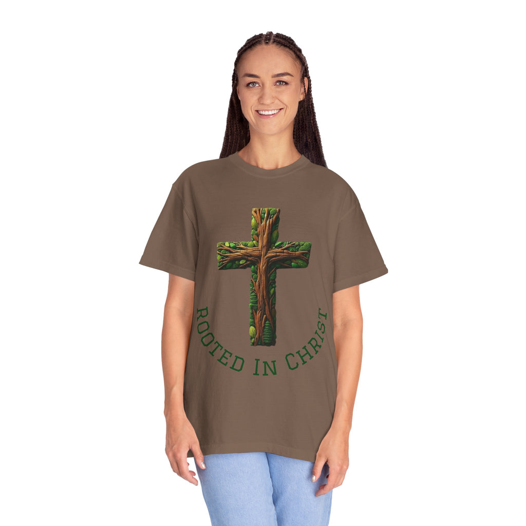 Rooted in Christ Christian T-Shirt