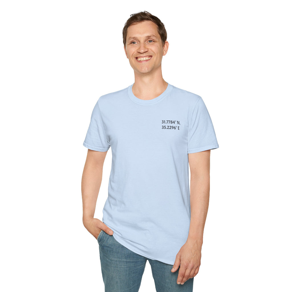 Jesus' Tomb Coordinates Tee