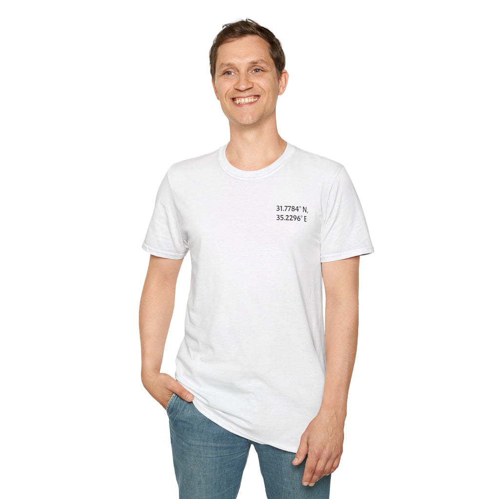 Jesus' Tomb Coordinates Tee