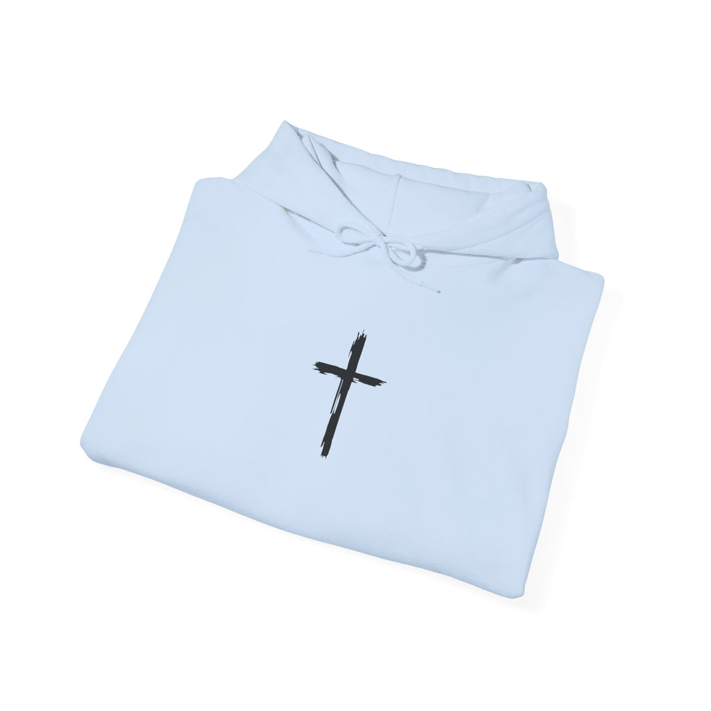 Faith-Inspired Hooded Sweatshirt | Christian Apparel, Cozy Hoodie, Religious Wear, Everyday Comfort
