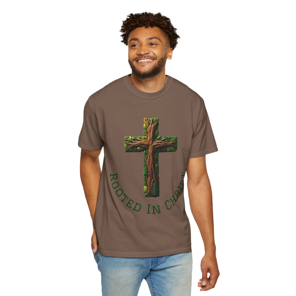 Rooted in Christ Christian T-Shirt