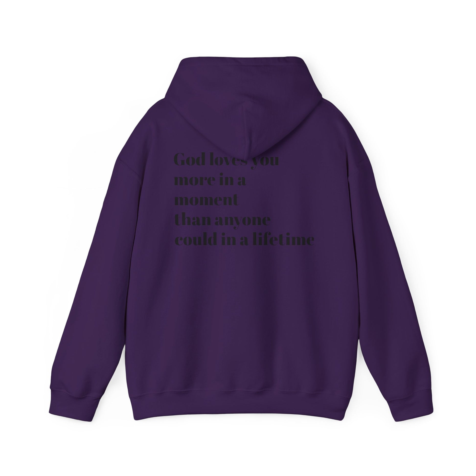 Faith-Inspired Hooded Sweatshirt | Christian Apparel, Cozy Hoodie, Religious Wear, Everyday Comfort