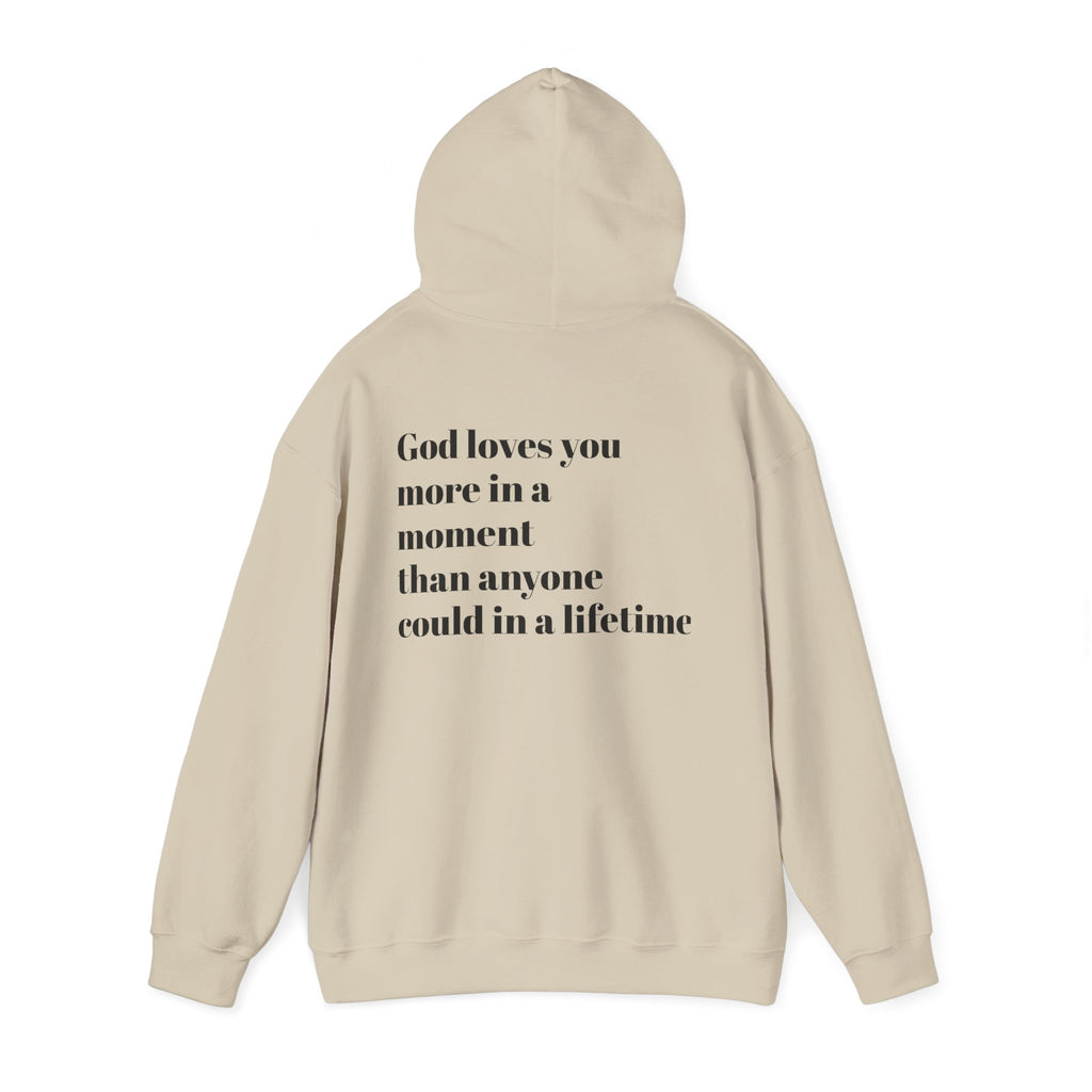 Faith-Inspired Hooded Sweatshirt | Christian Apparel, Cozy Hoodie, Religious Wear, Everyday Comfort