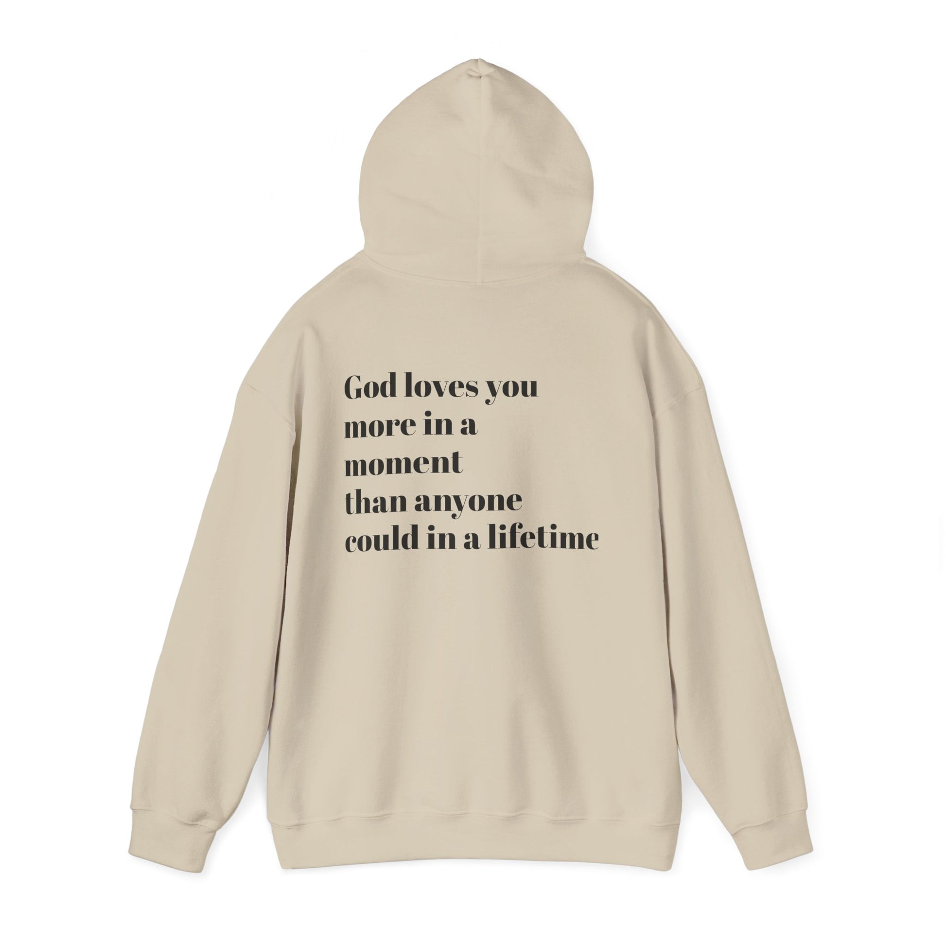 Faith-Inspired Hooded Sweatshirt | Christian Apparel, Cozy Hoodie, Religious Wear, Everyday Comfort