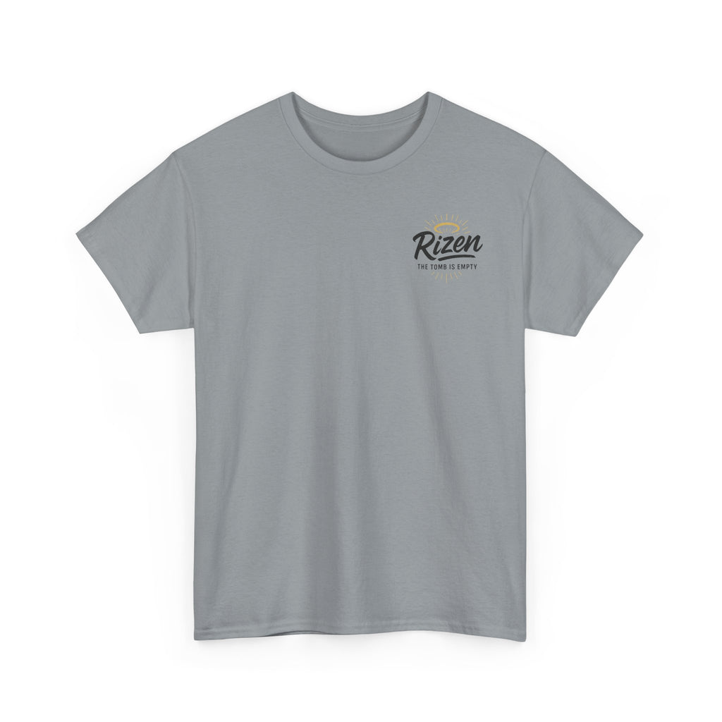 He Has Risen Christian Tee
