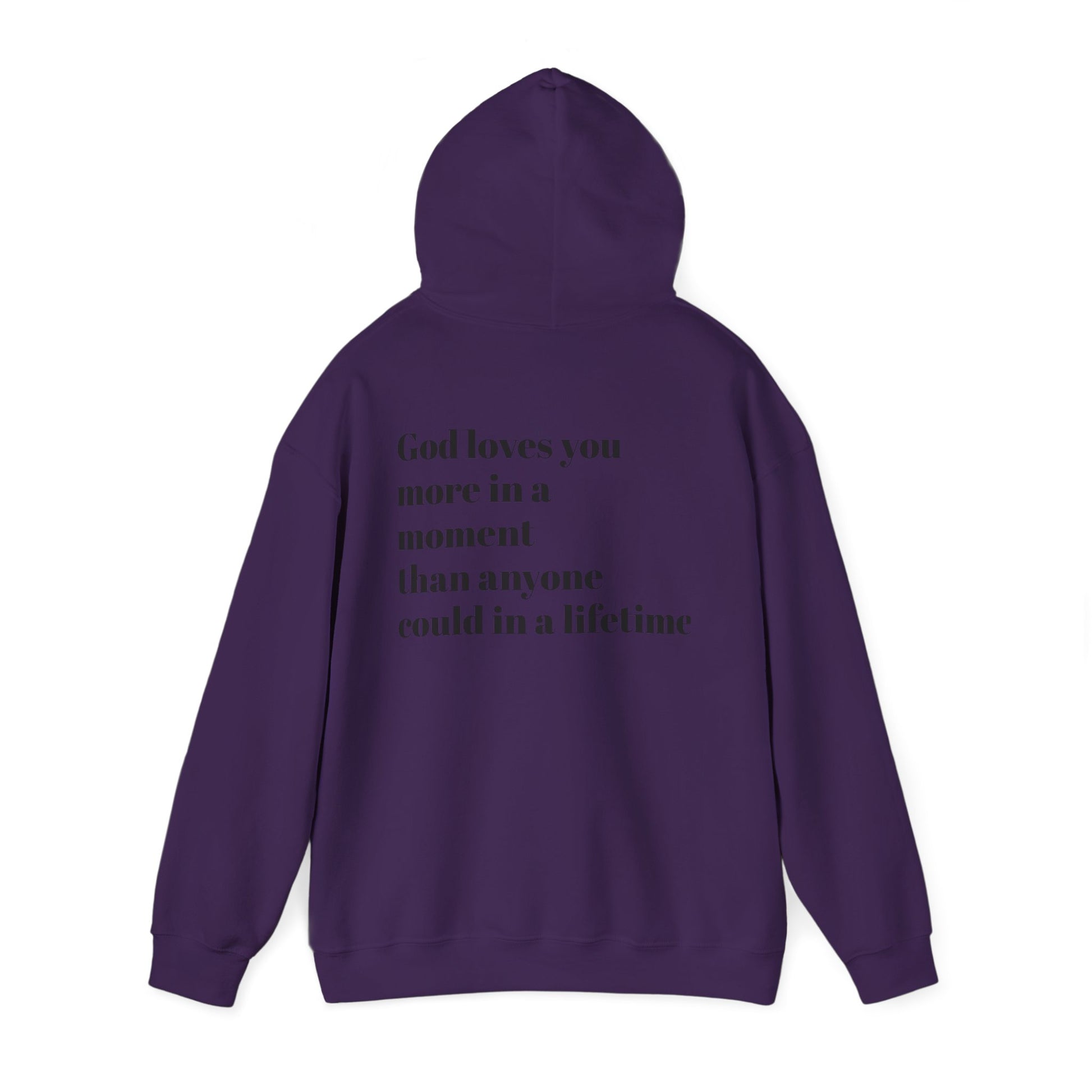 Faith-Inspired Hooded Sweatshirt | Christian Apparel, Cozy Hoodie, Religious Wear, Everyday Comfort