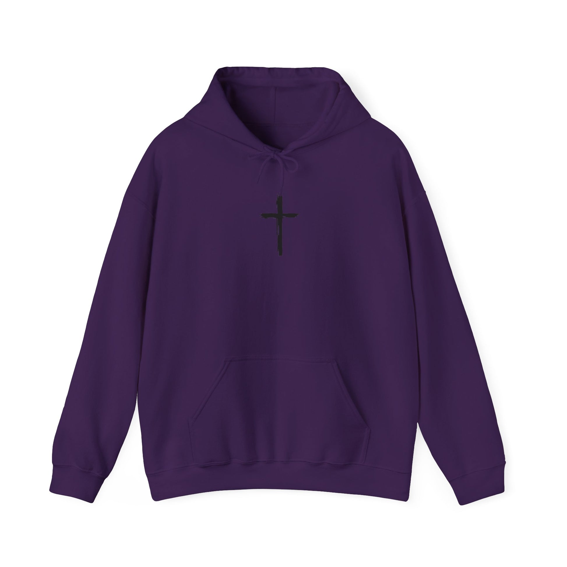 Faith-Inspired Hooded Sweatshirt | Christian Apparel, Cozy Hoodie, Religious Wear, Everyday Comfort
