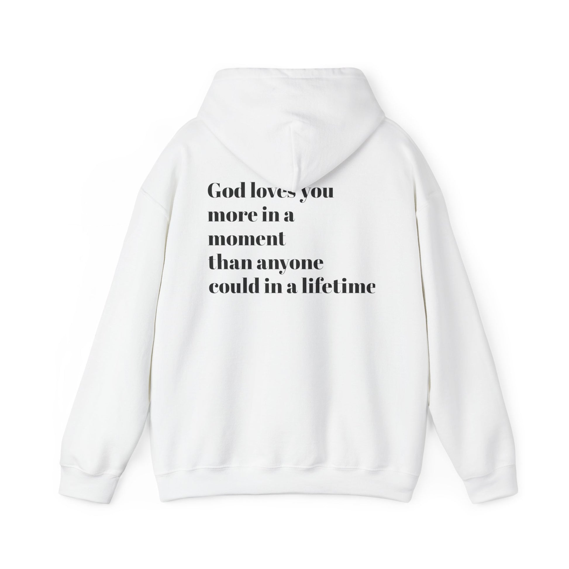 Faith-Inspired Hooded Sweatshirt | Christian Apparel, Cozy Hoodie, Religious Wear, Everyday Comfort