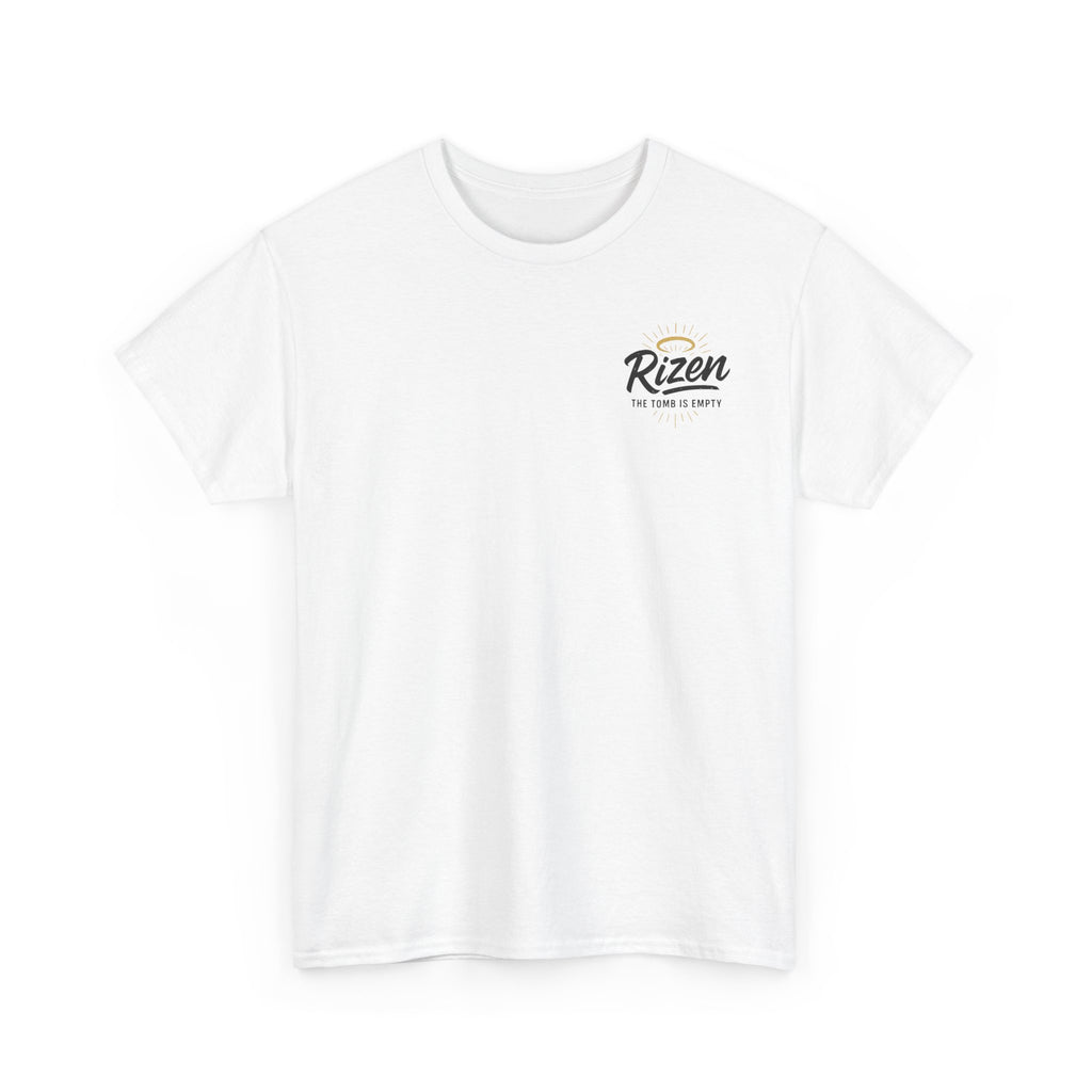 He Has Risen Christian Tee