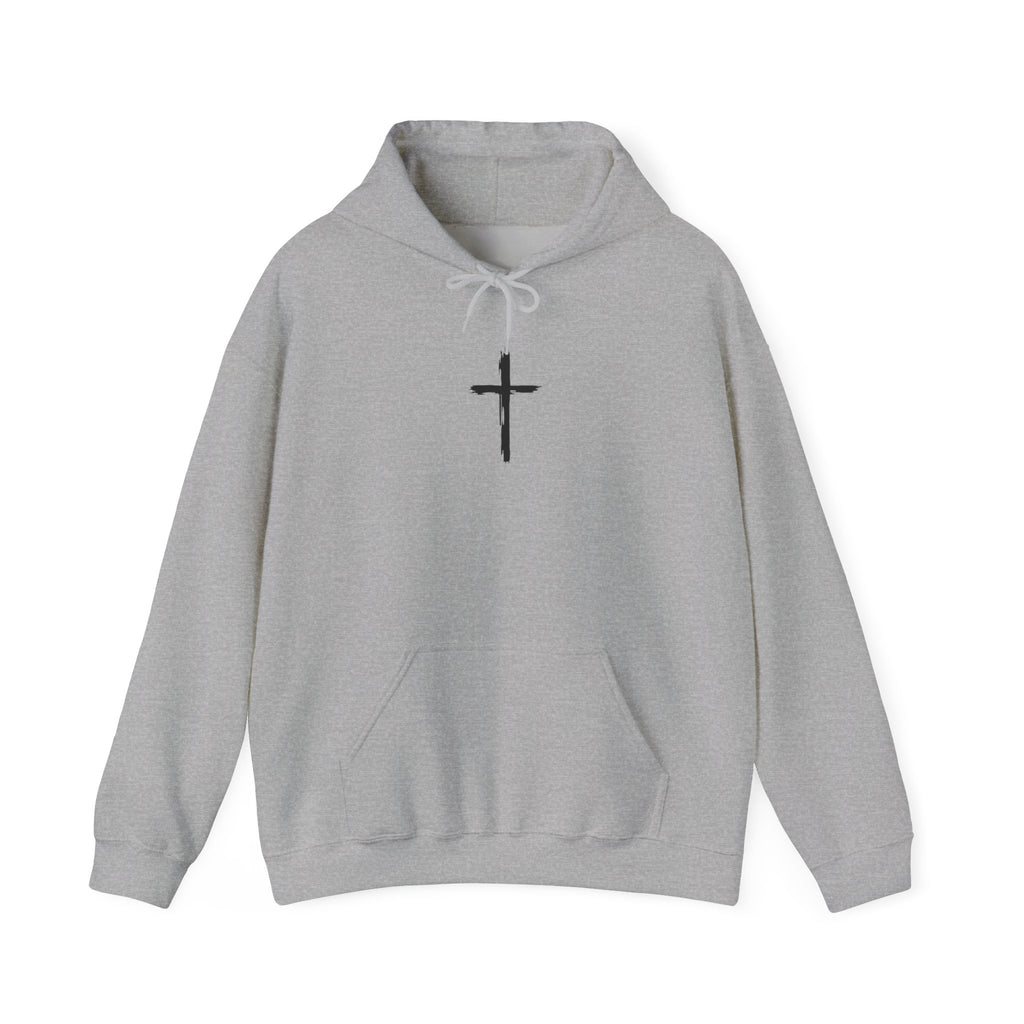 Faith-Inspired Hooded Sweatshirt | Christian Apparel, Cozy Hoodie, Religious Wear, Everyday Comfort