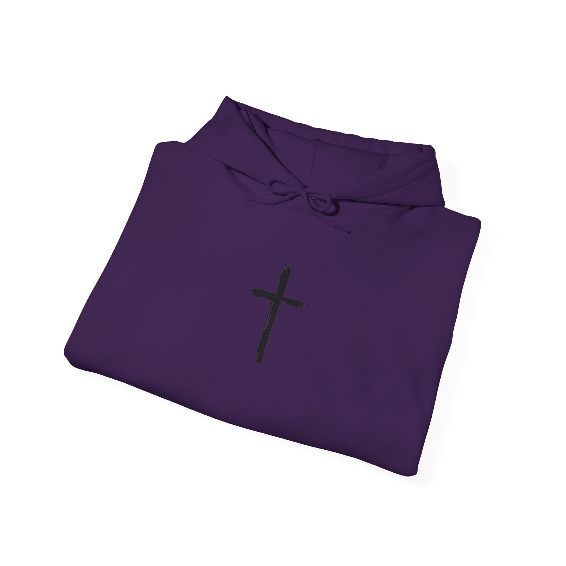 Faith-Inspired Hooded Sweatshirt | Christian Apparel, Cozy Hoodie, Religious Wear, Everyday Comfort