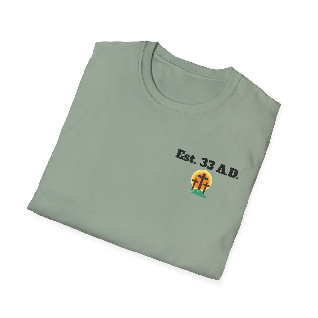 Christian Est. 33 A.D. Resurrection Tee