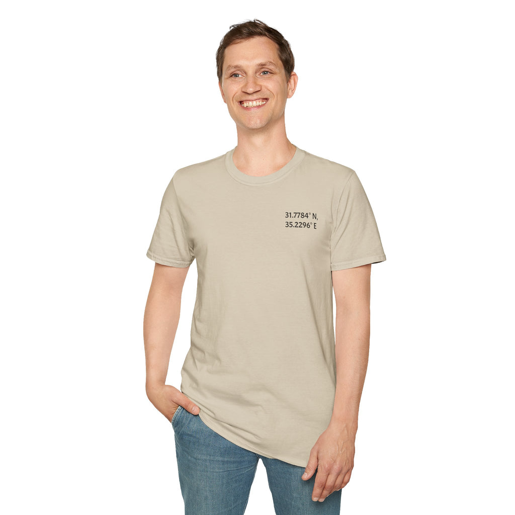 Jesus' Tomb Coordinates Tee