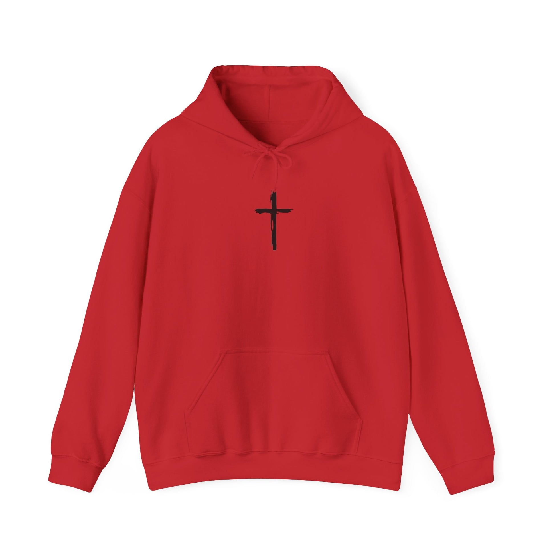 Faith-Inspired Hooded Sweatshirt | Christian Apparel, Cozy Hoodie, Religious Wear, Everyday Comfort