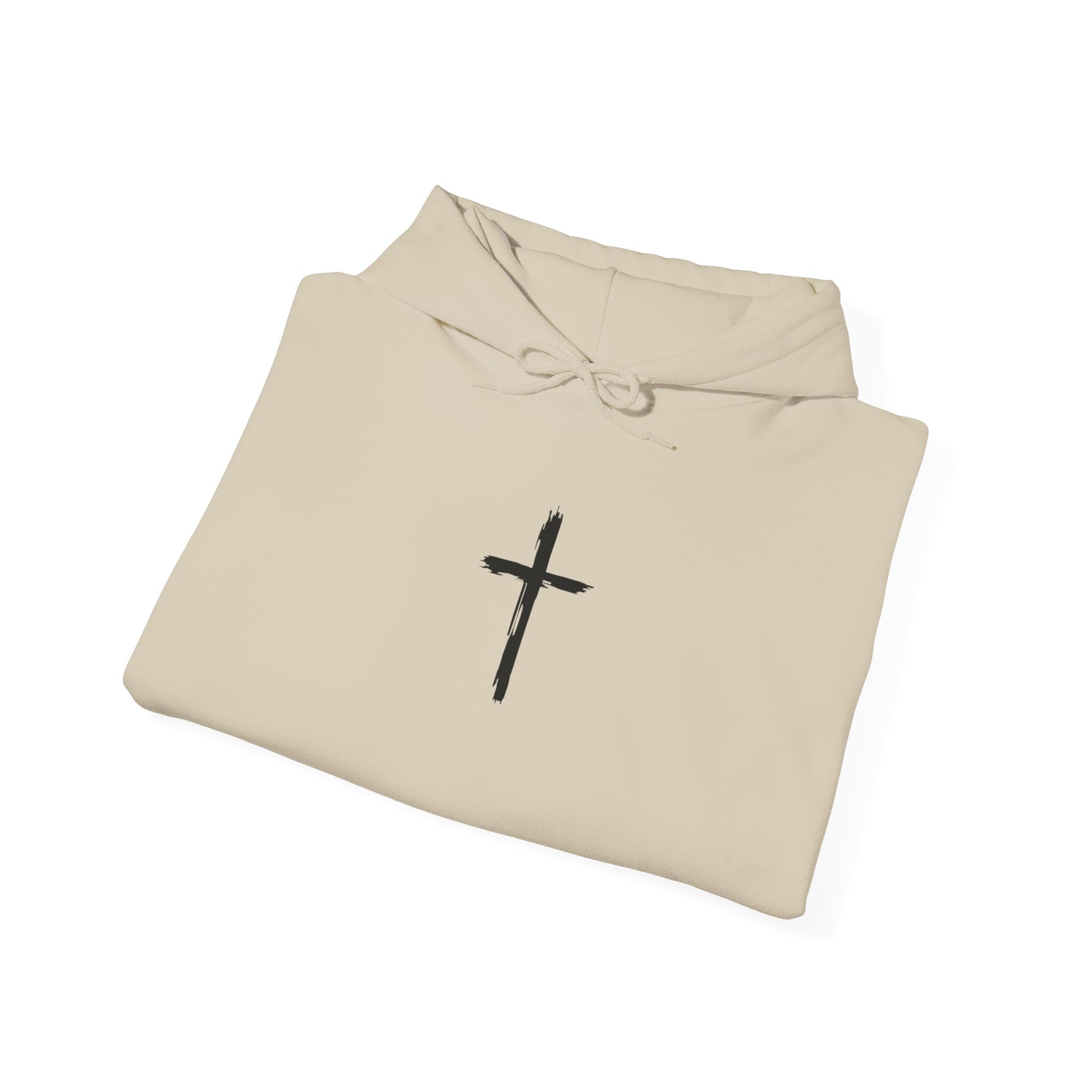 Faith-Inspired Hooded Sweatshirt | Christian Apparel, Cozy Hoodie, Religious Wear, Everyday Comfort