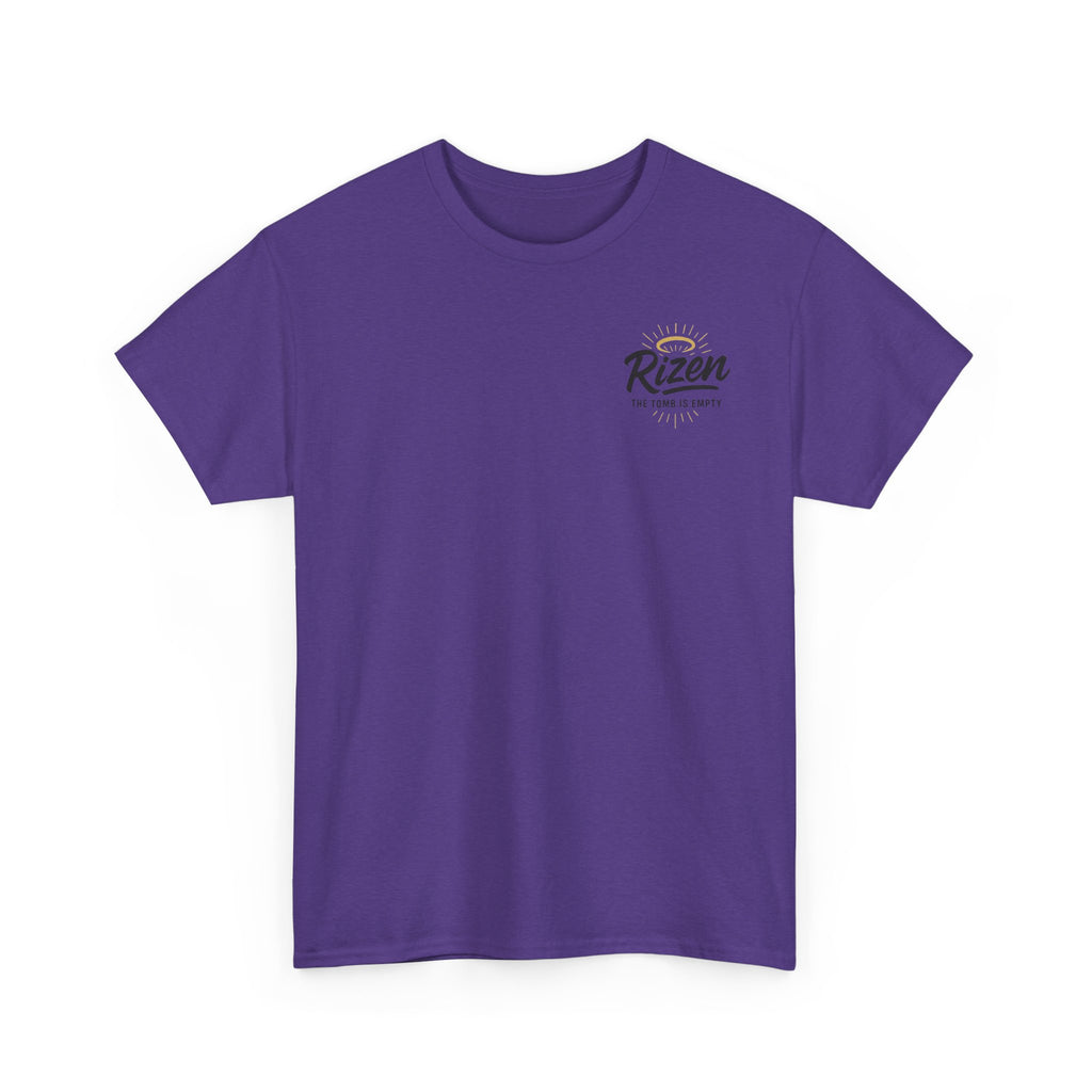 He Has Risen Christian Tee