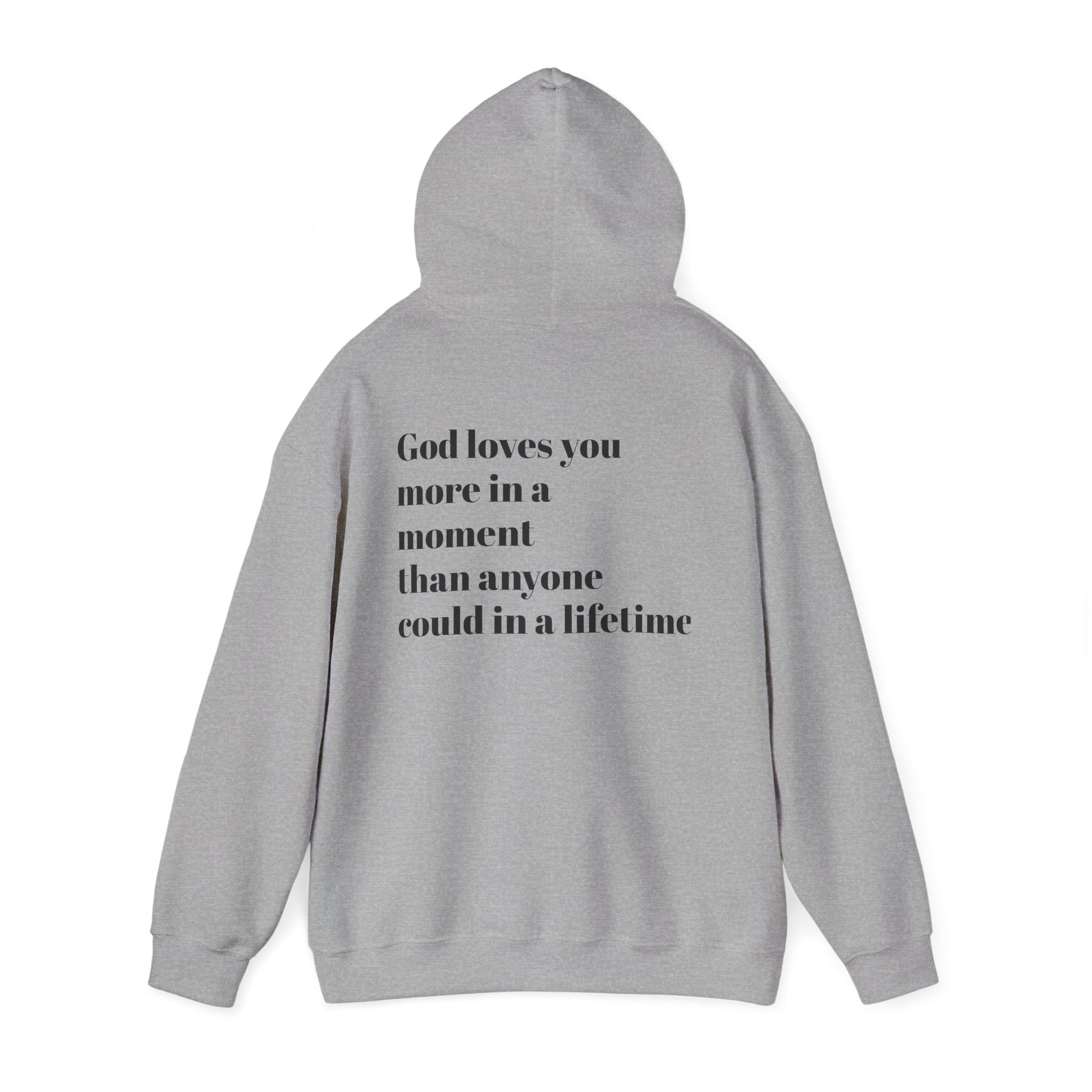 Faith-Inspired Hooded Sweatshirt | Christian Apparel, Cozy Hoodie, Religious Wear, Everyday Comfort
