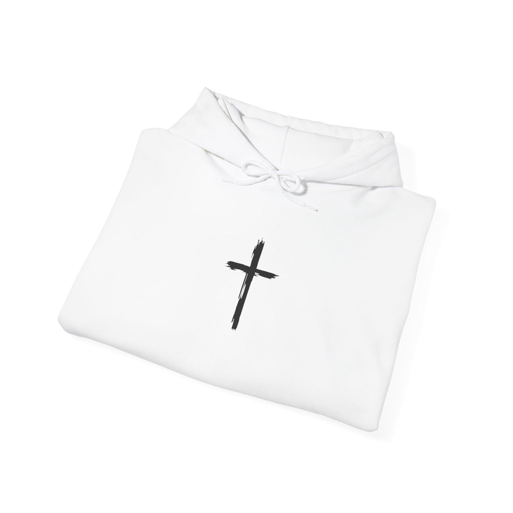 Faith-Inspired Hooded Sweatshirt | Christian Apparel, Cozy Hoodie, Religious Wear, Everyday Comfort