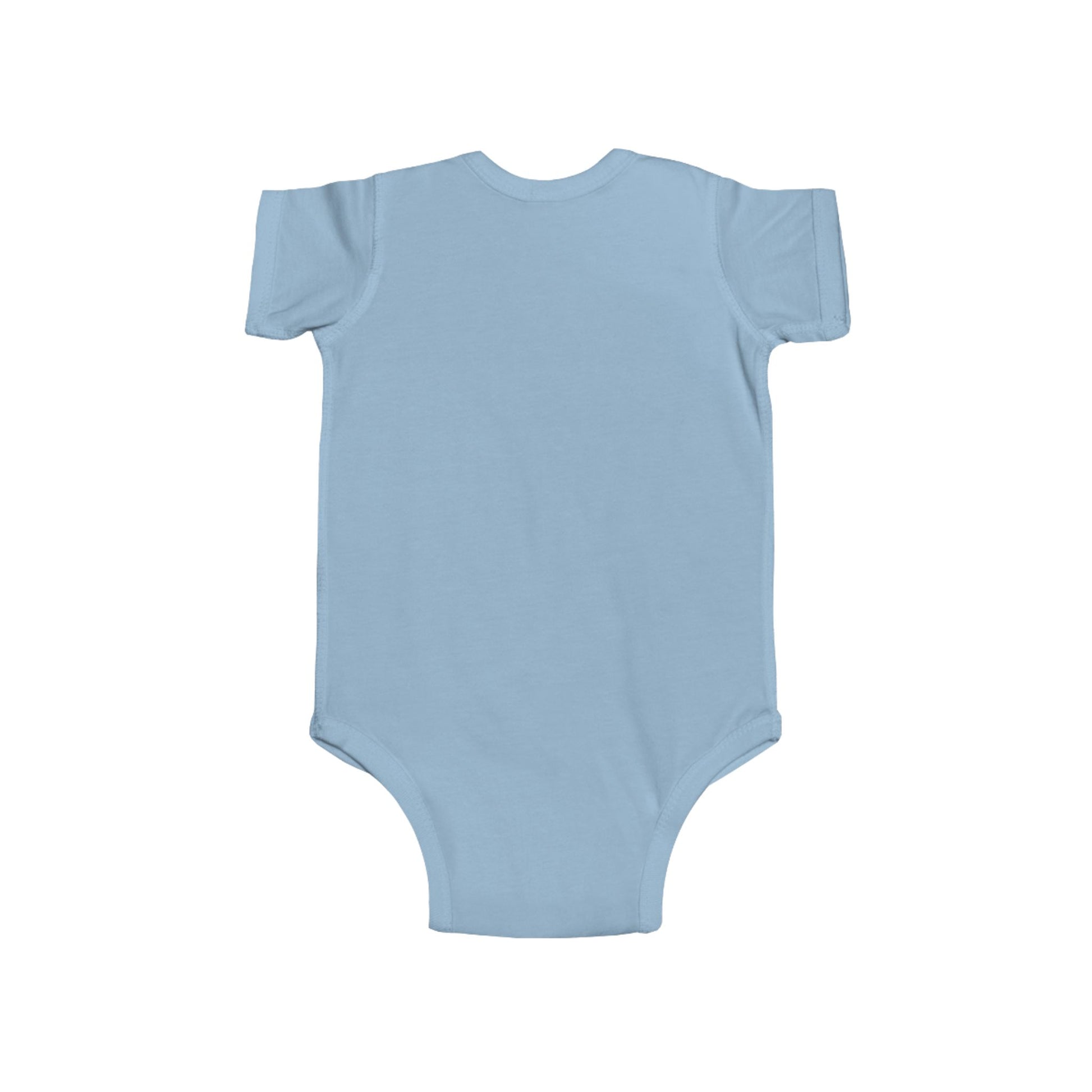 Baby Onesie God's Littlest Warrior Christian Infant Fine Jersey Bodysuit