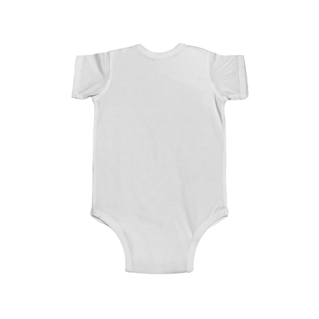Baby Onesie God's Littlest Warrior Christian Infant Fine Jersey Bodysuit