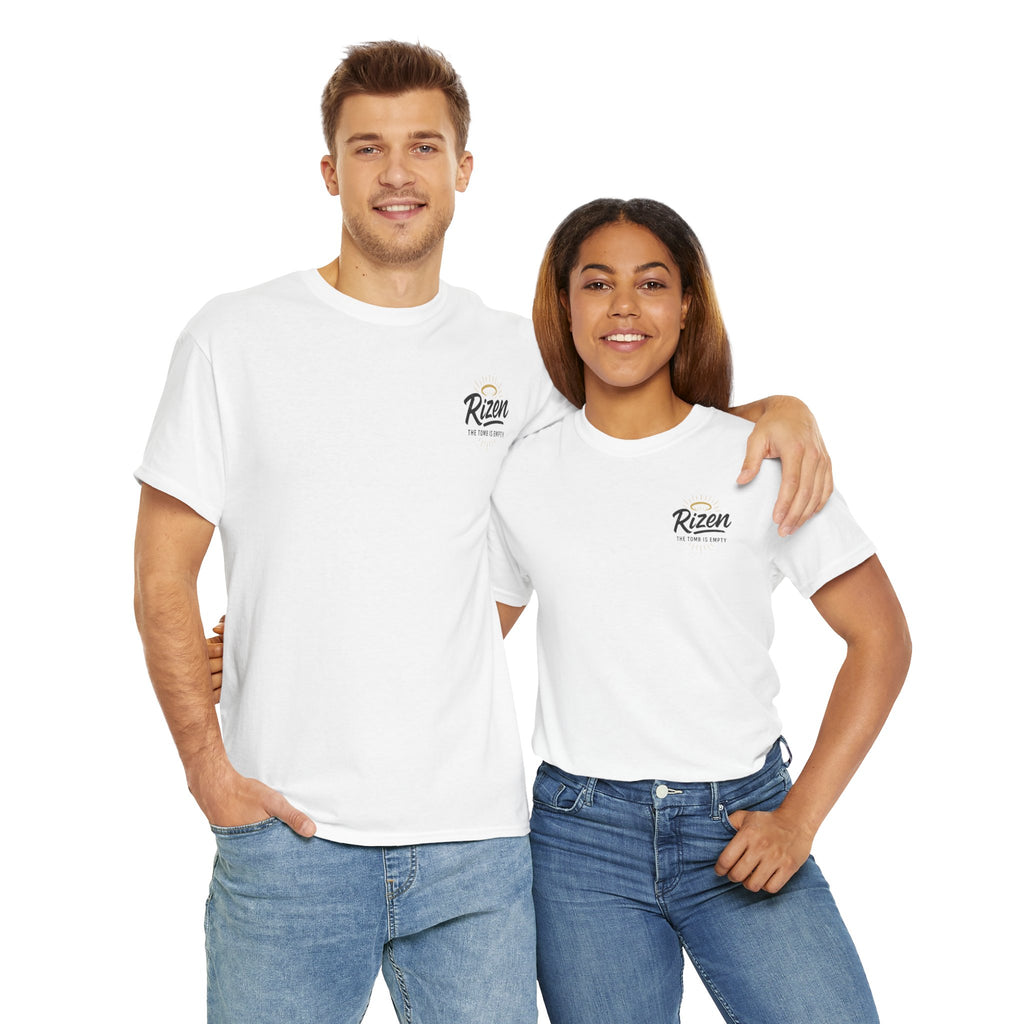 He Has Risen Christian Tee