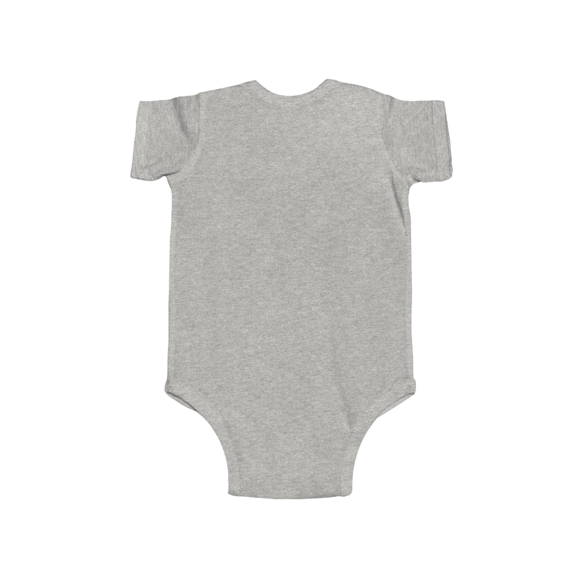 Baby Onesie God's Littlest Warrior Christian Infant Fine Jersey Bodysuit