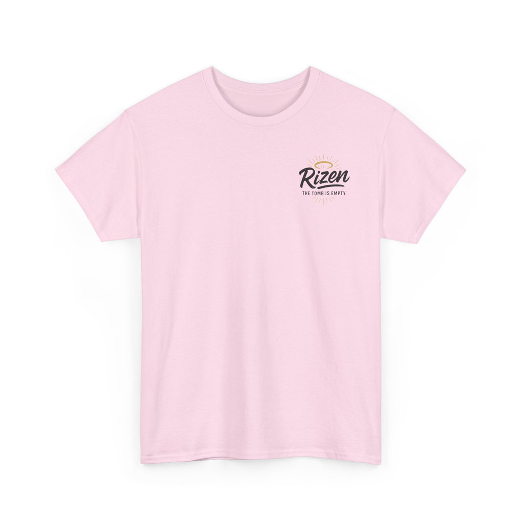 He Has Risen Christian Tee