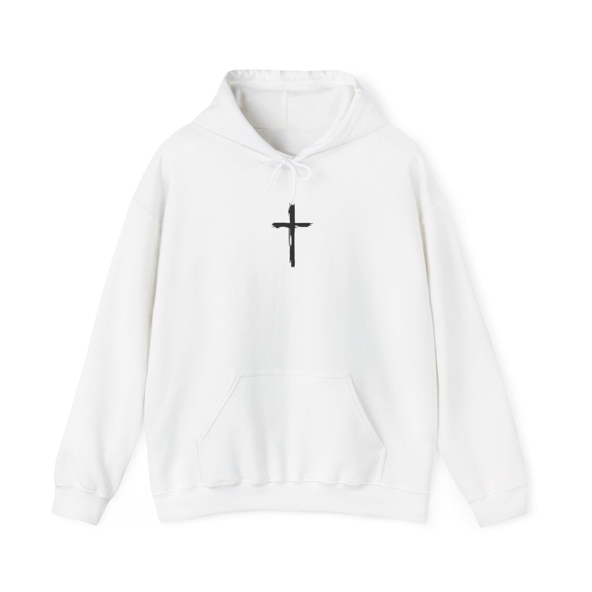 Faith-Inspired Hooded Sweatshirt | Christian Apparel, Cozy Hoodie, Religious Wear, Everyday Comfort