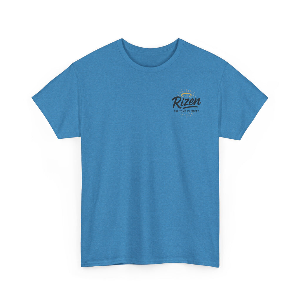 He Has Risen Christian Tee