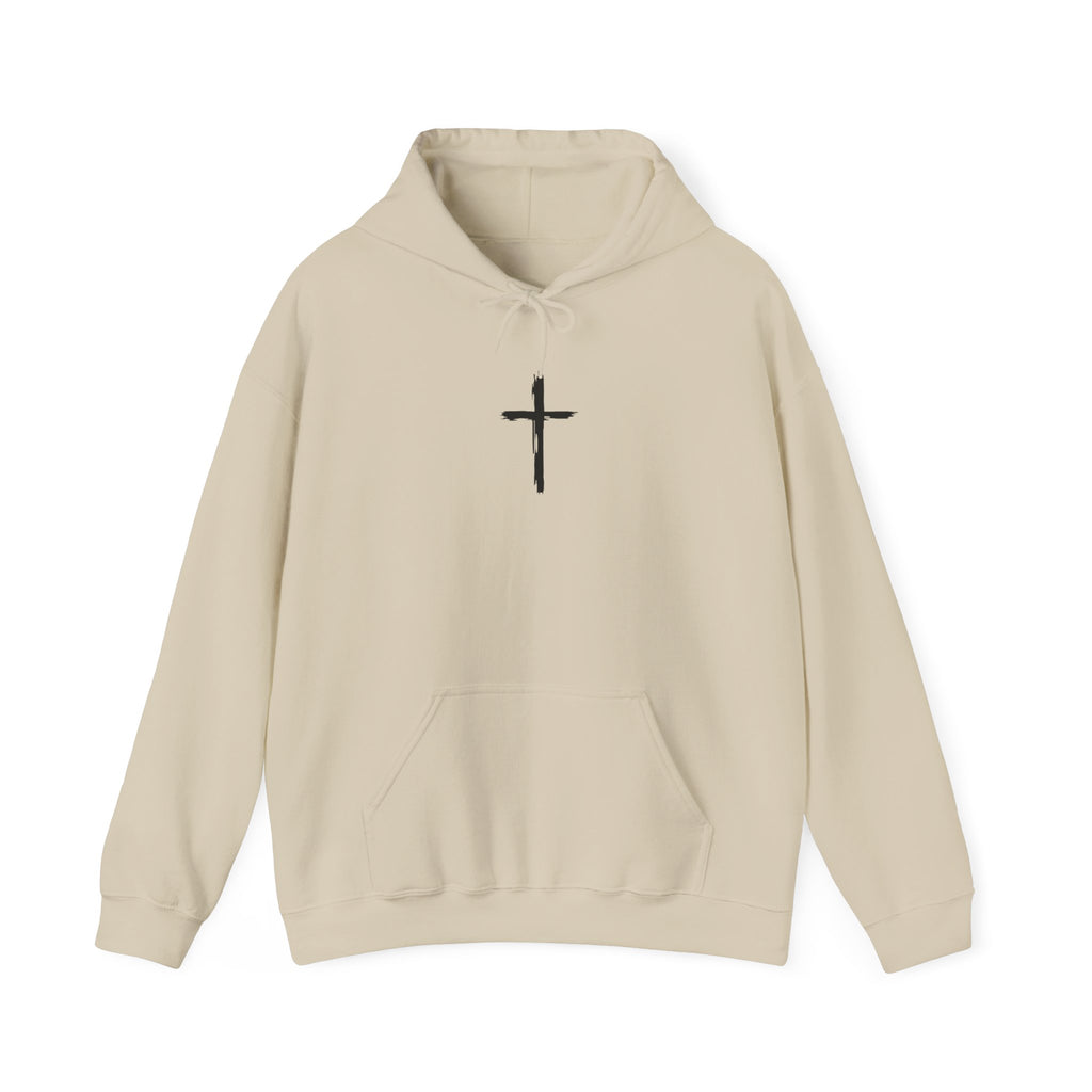 Faith-Inspired Hooded Sweatshirt | Christian Apparel, Cozy Hoodie, Religious Wear, Everyday Comfort