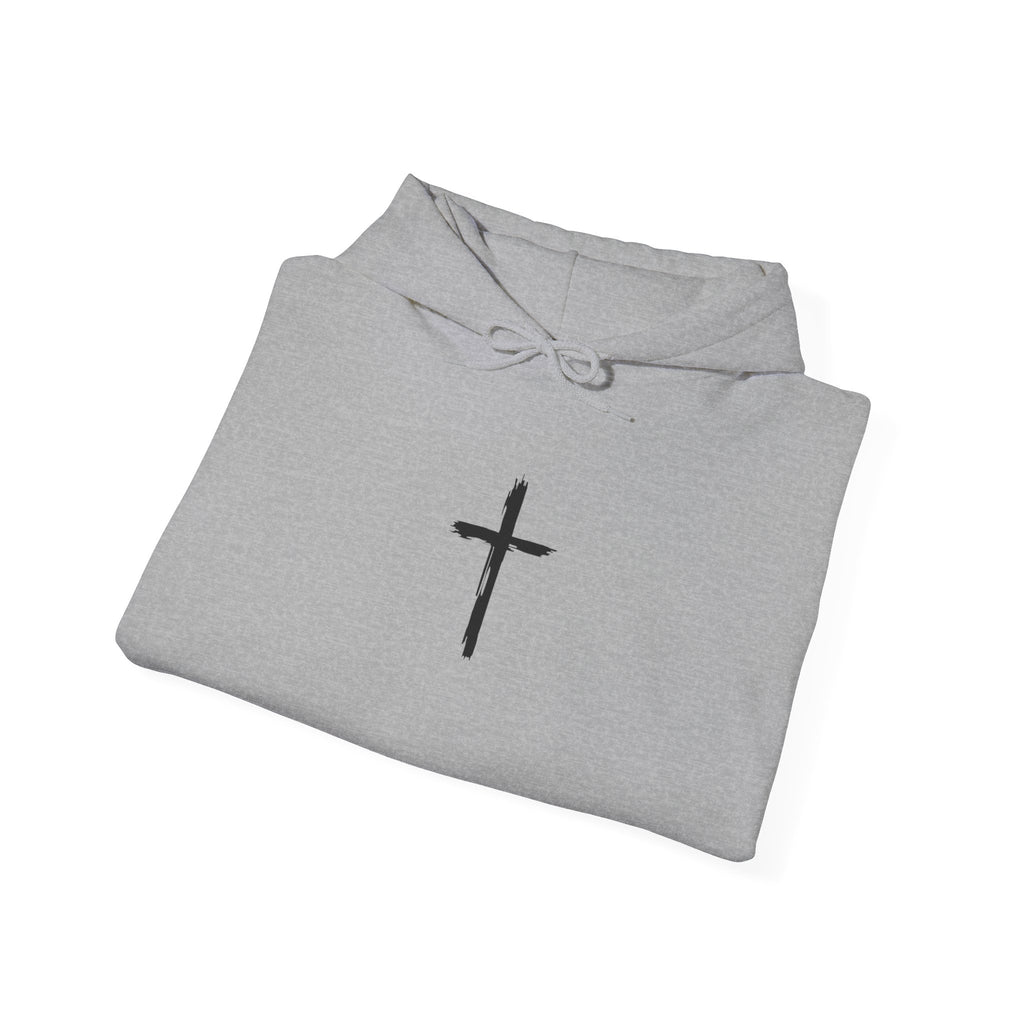 Faith-Inspired Hooded Sweatshirt | Christian Apparel, Cozy Hoodie, Religious Wear, Everyday Comfort