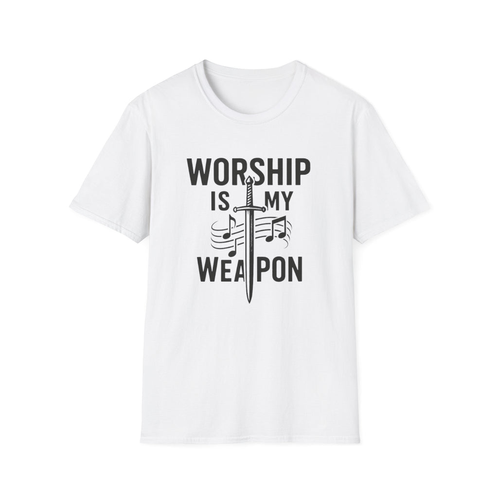 Worship Is My Weapon Christian Tee